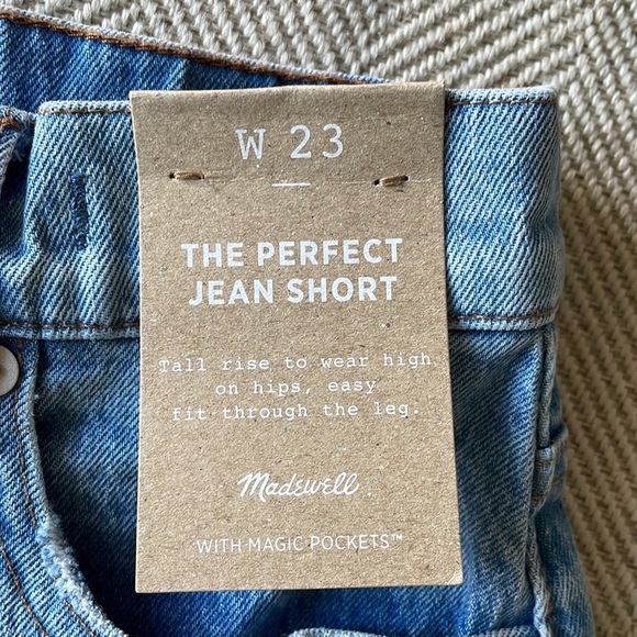NWT Madewell Jean Shorts - Picture 2 of 4